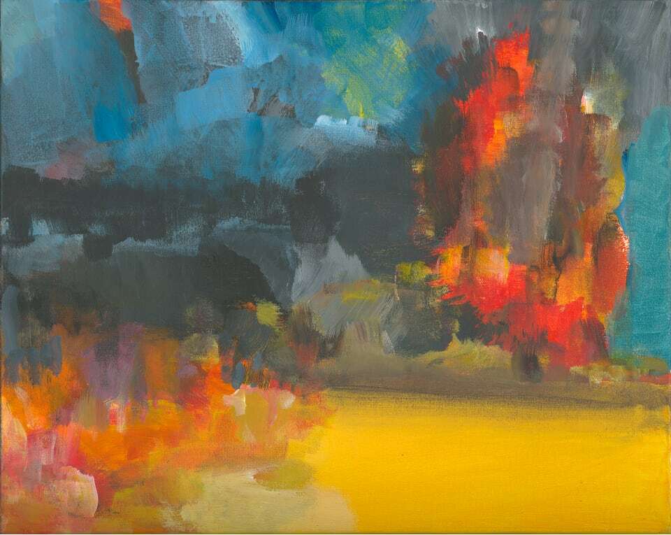 Explosion Canvas One Allan Jamisen 0 5x